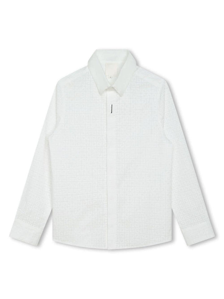 Camicia bambino bianca H30114 10P Givenchy Kids 