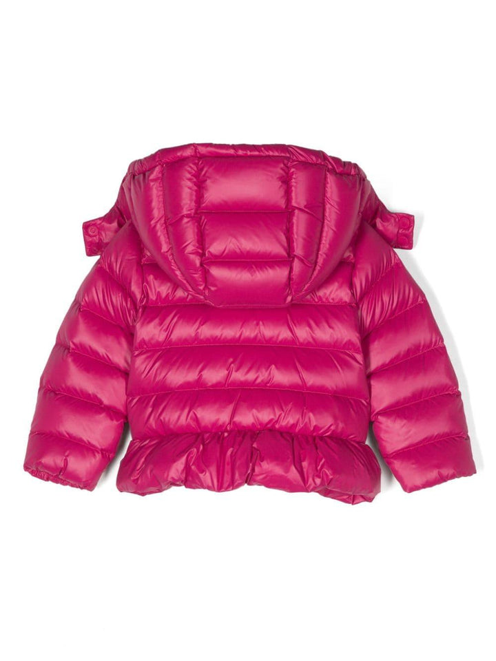 Piumino lampone bambina con ricamo 312880402 006 RALPH LAUREN KIDS 