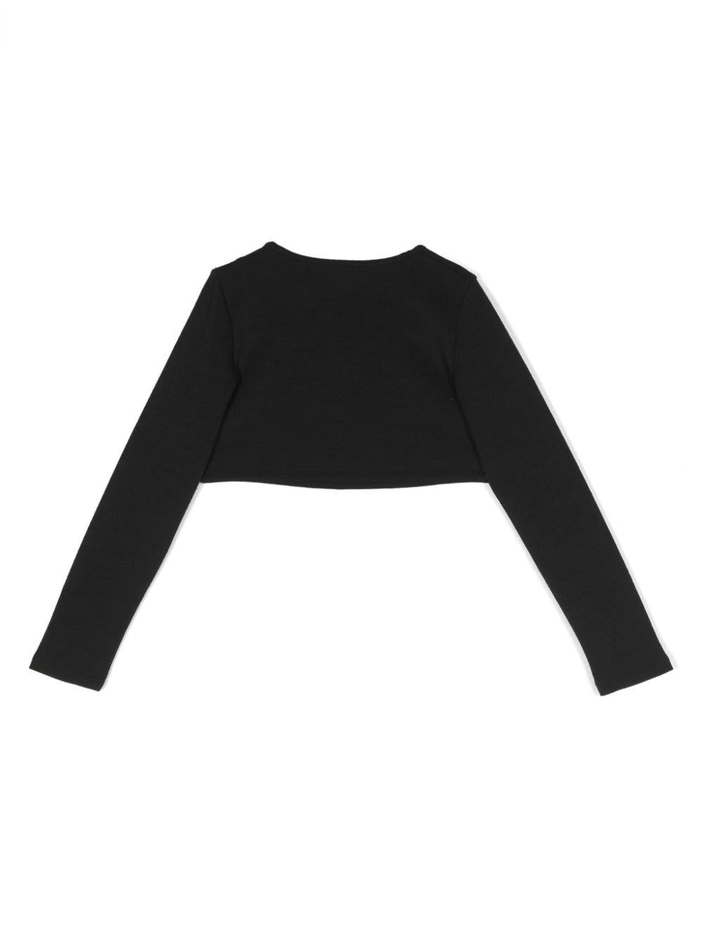 T-shirt nera bambina