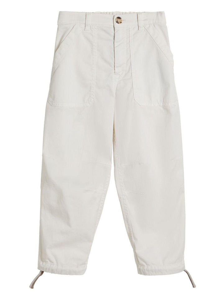 pantaloni bianchi bambino