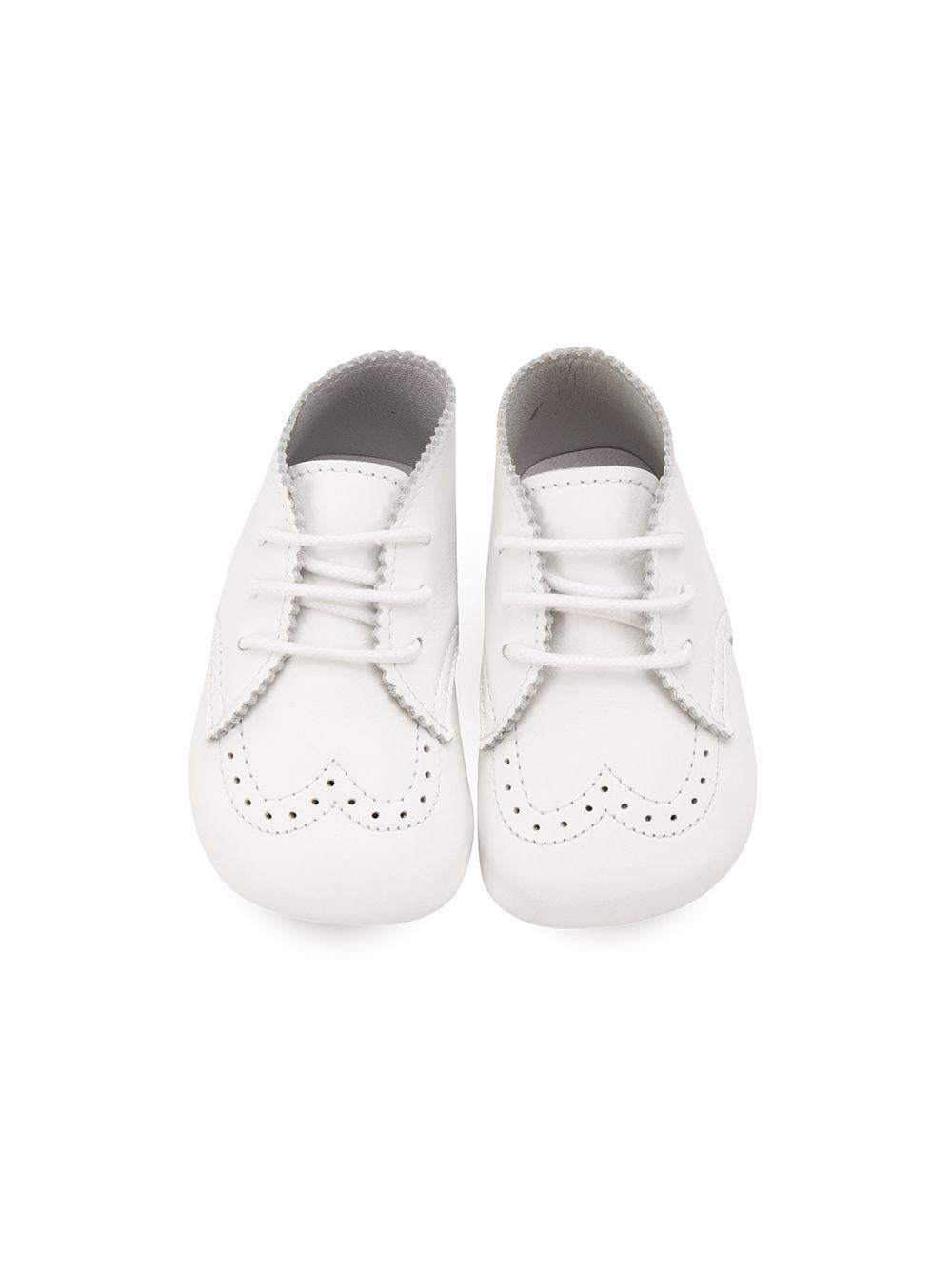 Scarpe bianche neonata
