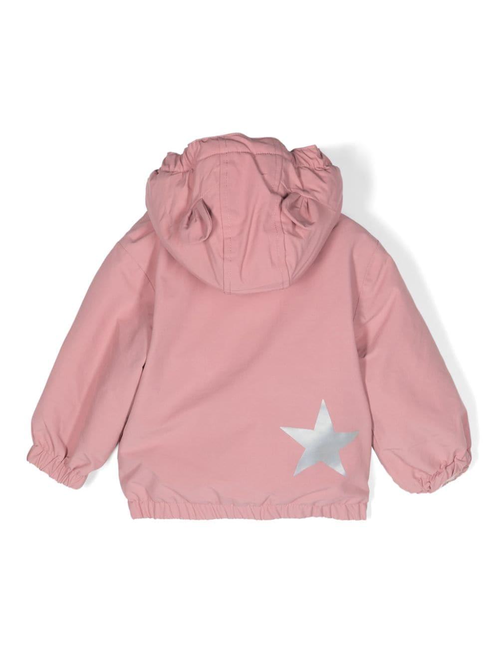 Parka rosa neonata