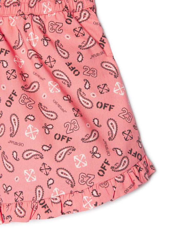 shorts rosa bambina