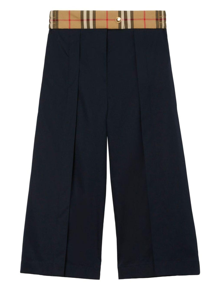 Pantaloni blu bambina