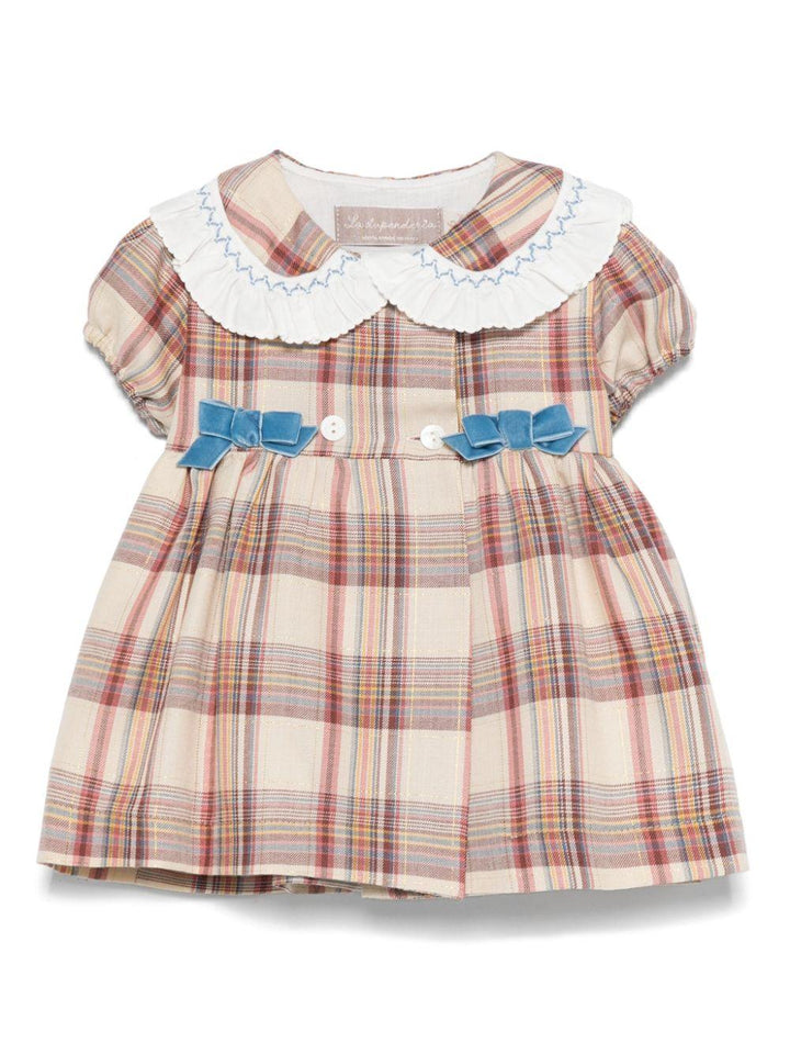 Abito Scottish Marrone chiaro/multicolore neonata