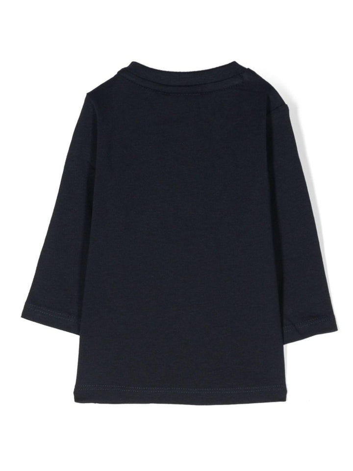 T-shirt blu neonato