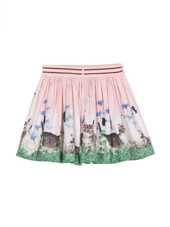 Gonna bambina multicolore
