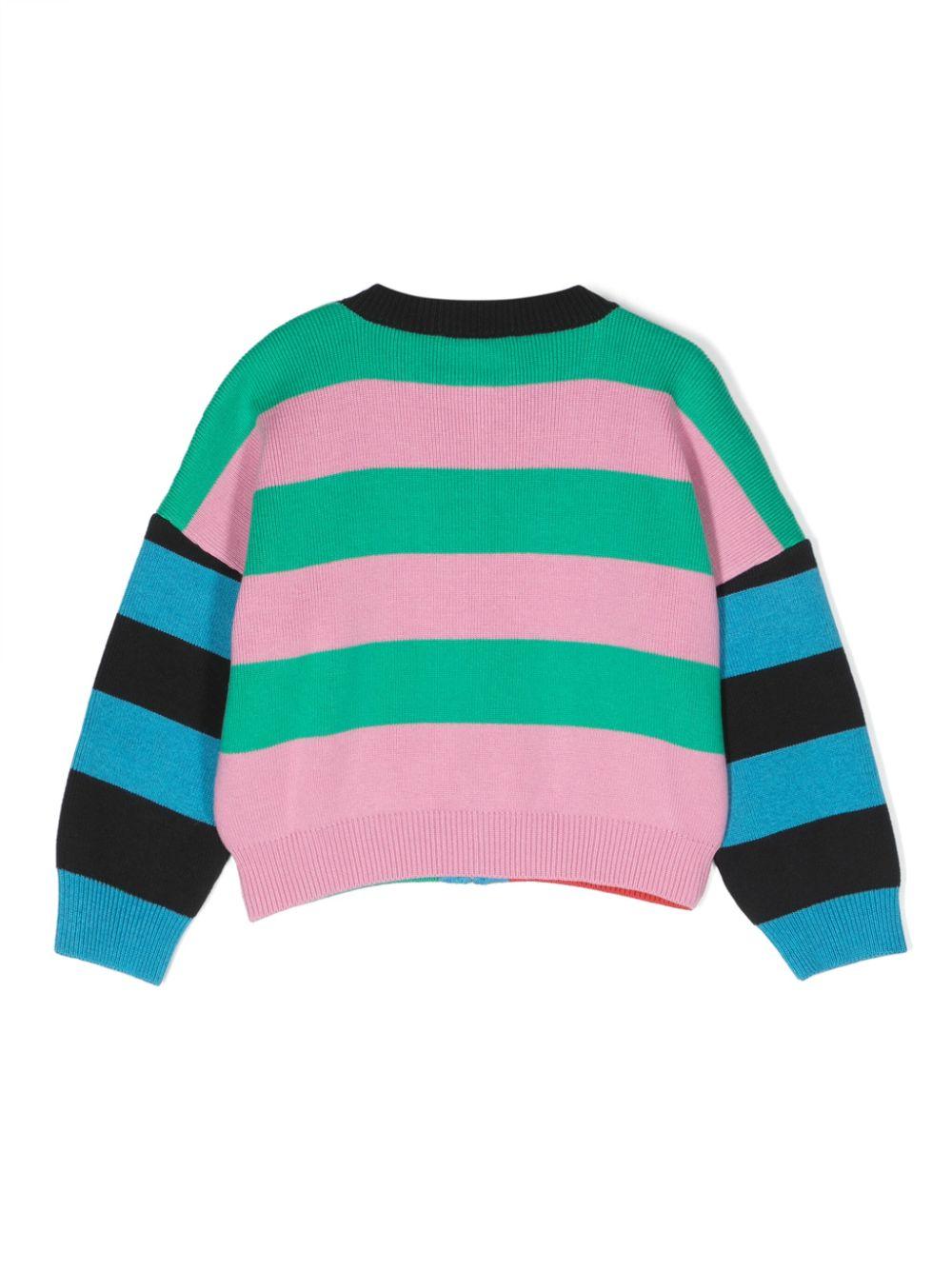 Cardigan multicolor bambina