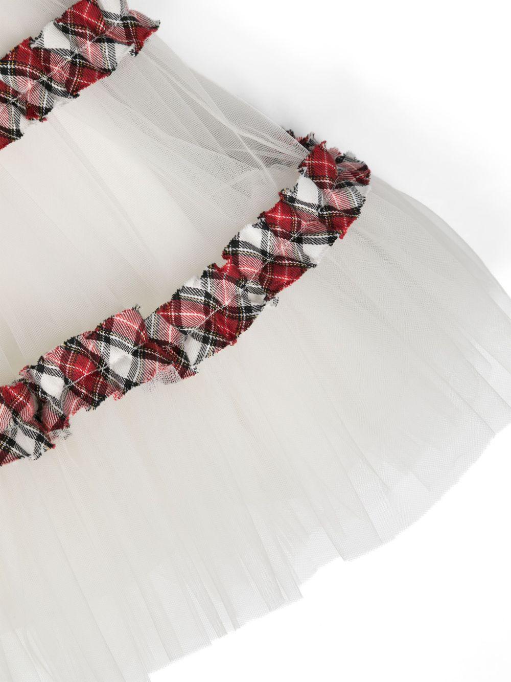 abito bianco neonata 31D907T9945 0143 Monnalisa kids 