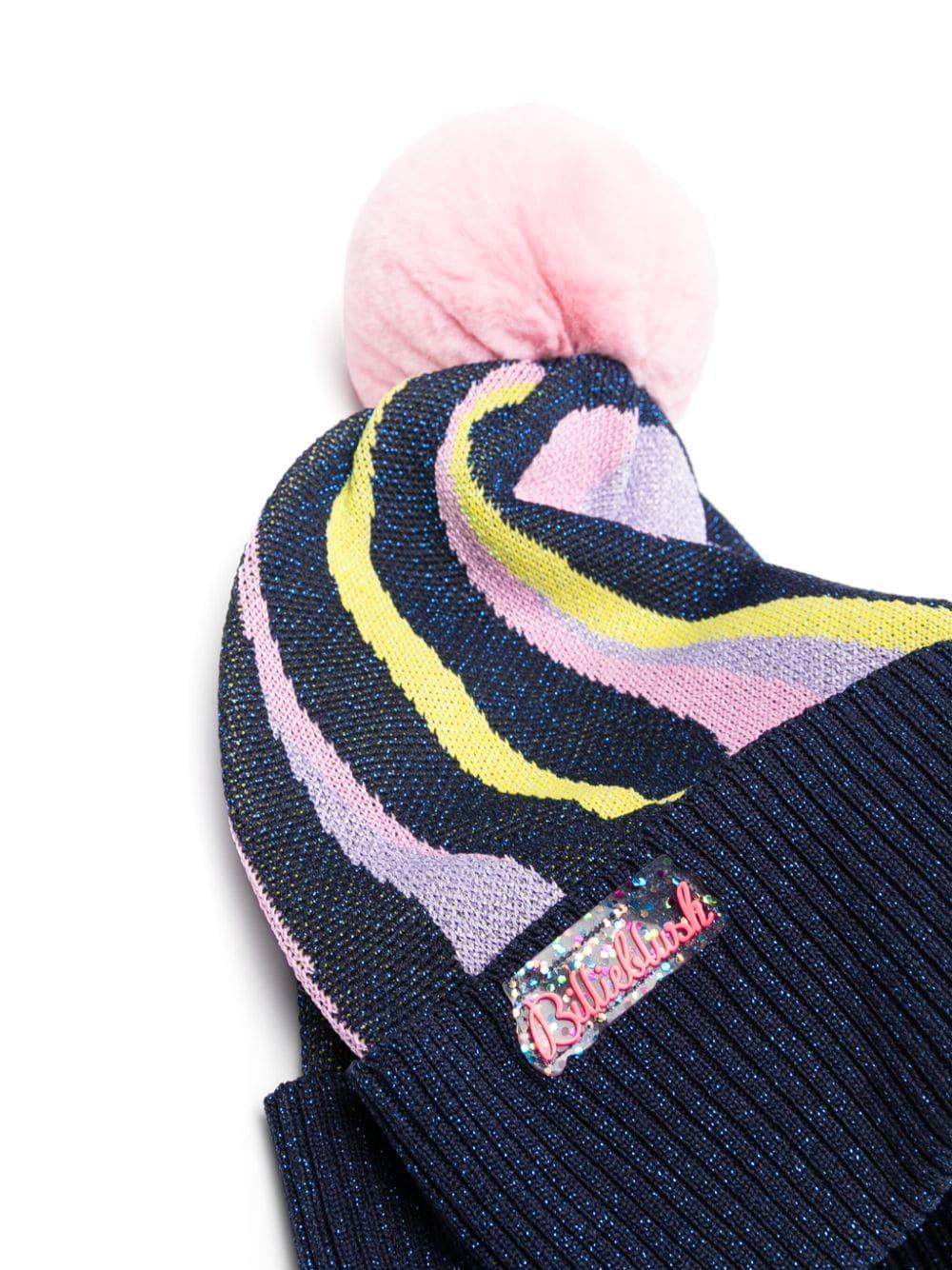 Cappello multicolor bambina