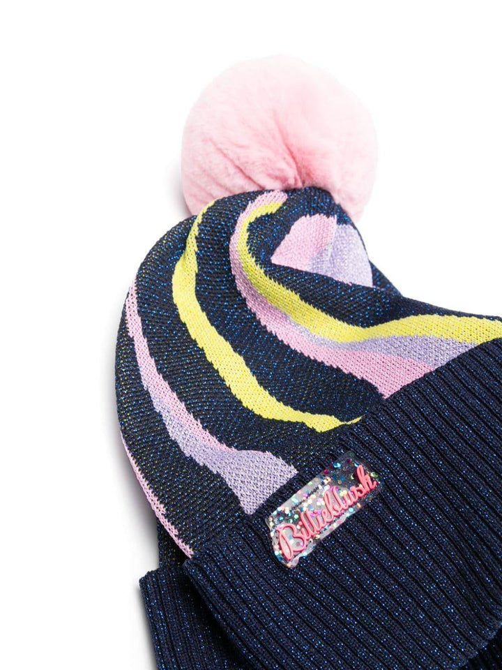Cappello multicolor bambina