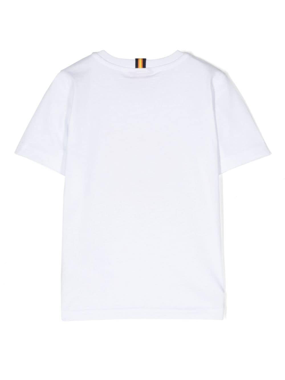 T-shirt bianca bambino