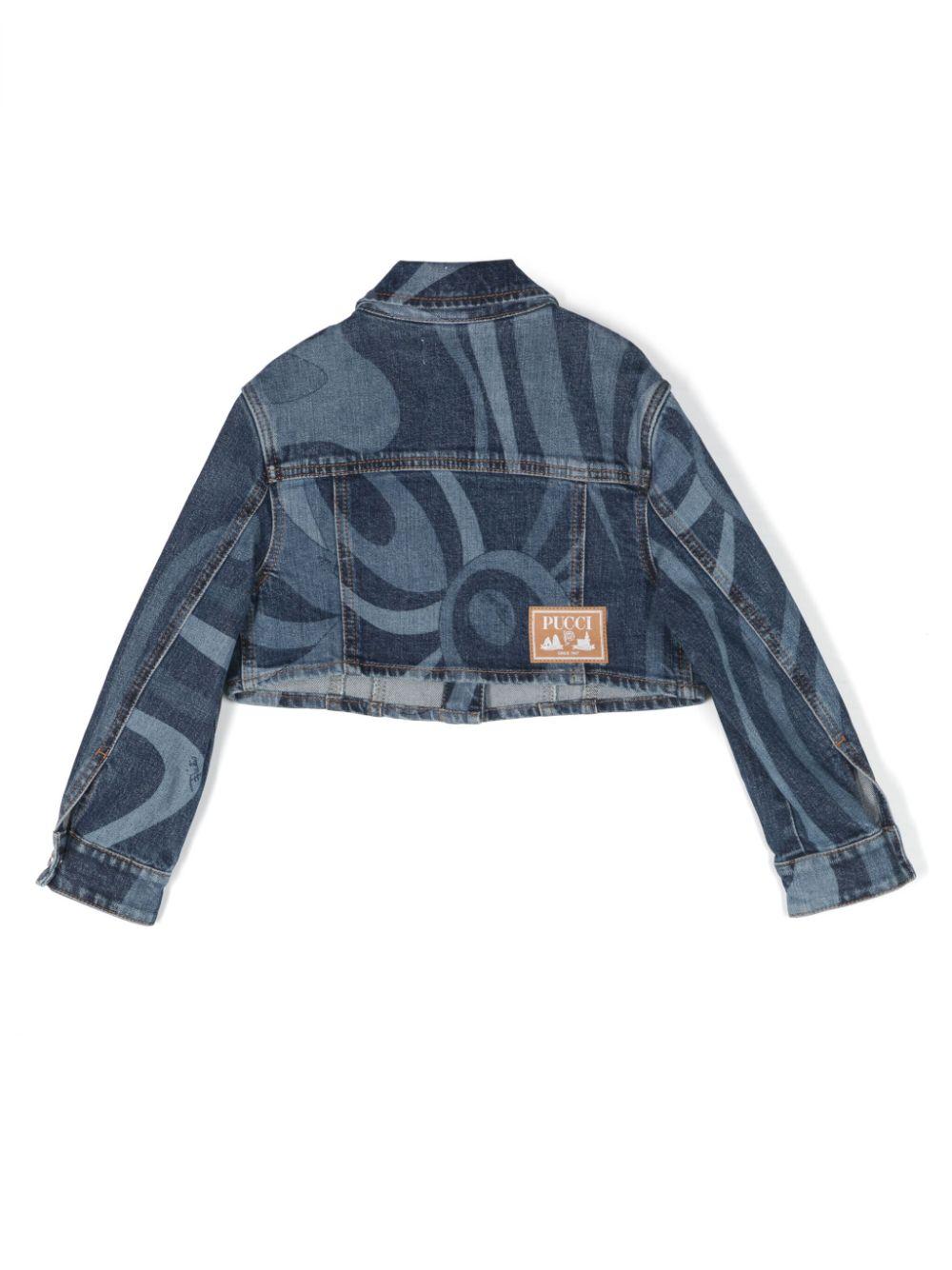 Giacca denim bambina