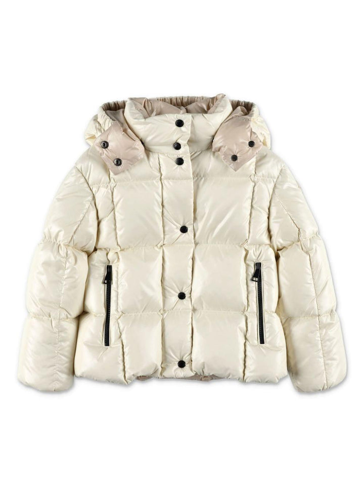 Piumino beige bambina