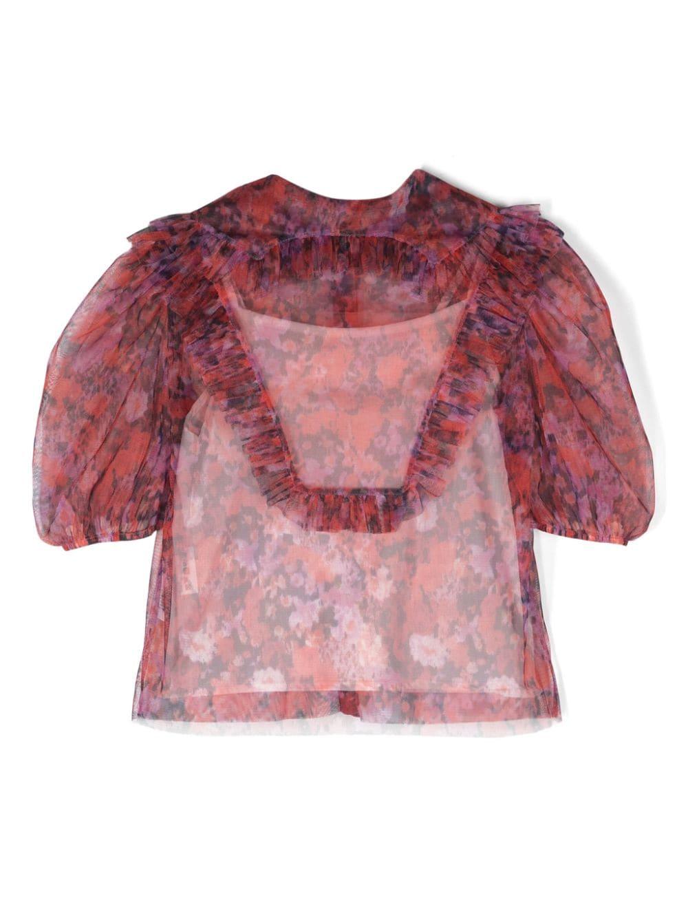 Camicia rosa bambina