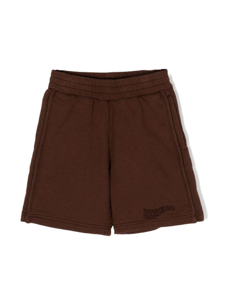 Shorts marroni unisex