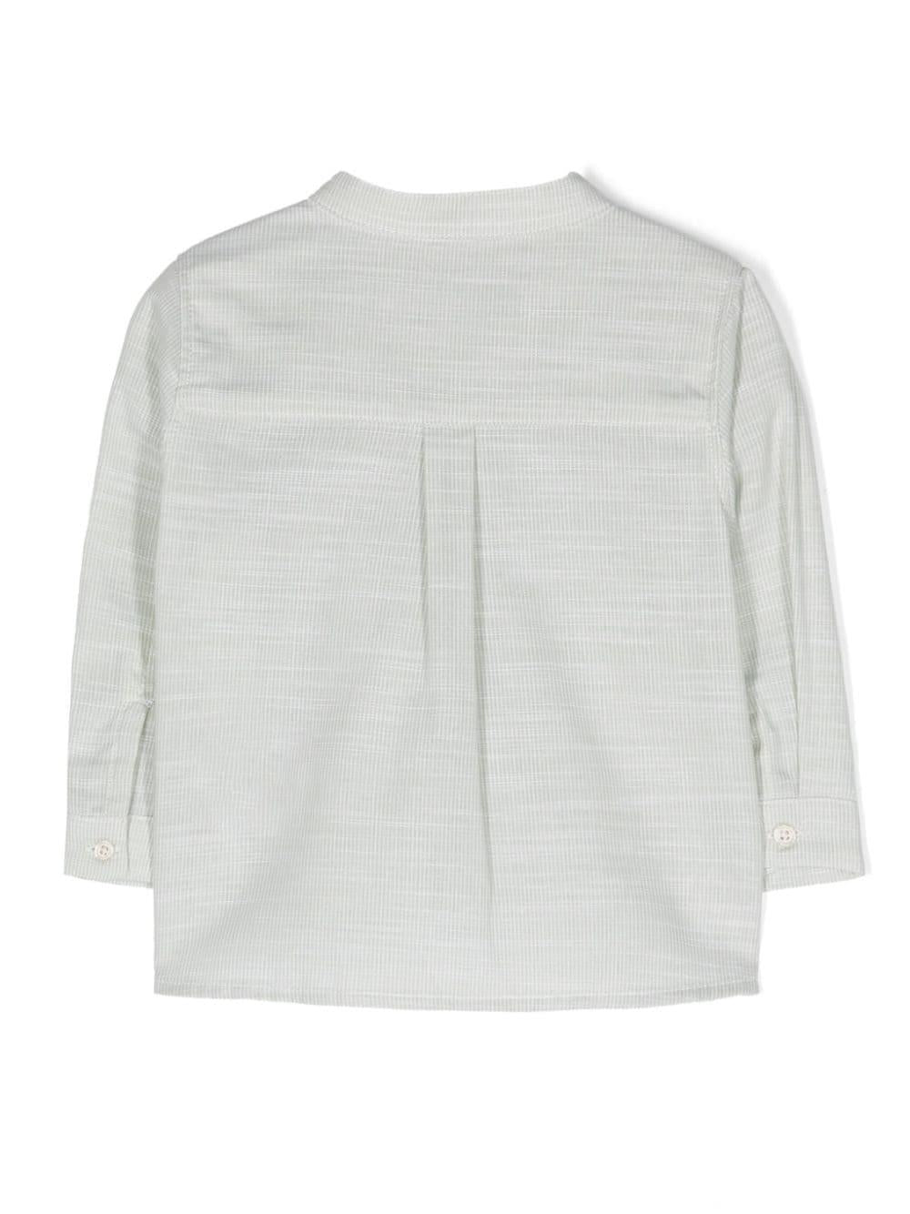 Camicia verde neonato