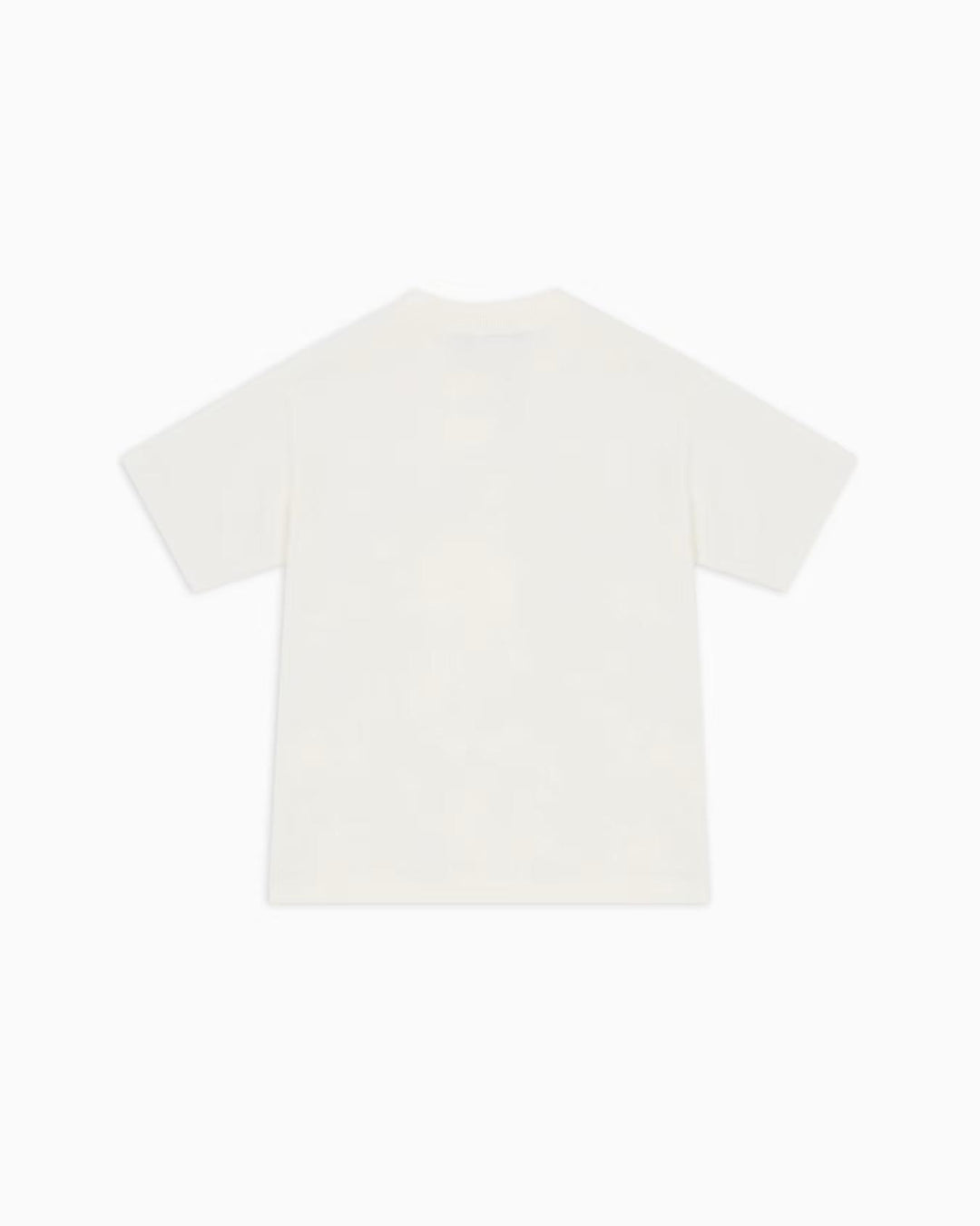 t-shirt bianca bambino EB000230AF13450 U0003 EMPORIO ARMANI KIDS 