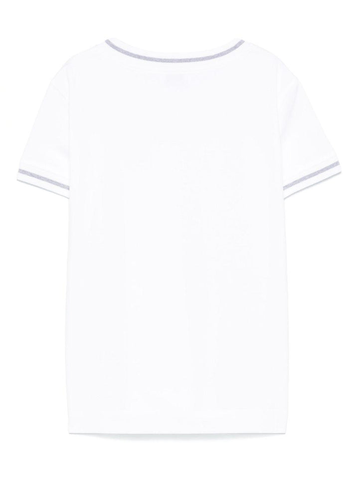t-shirt bianca bambina