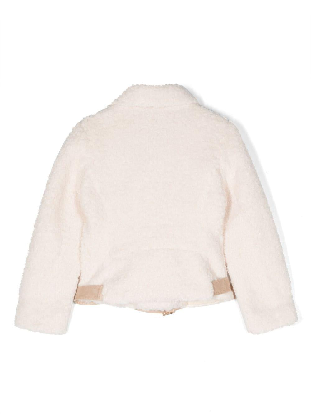 Giacca bianca bambina