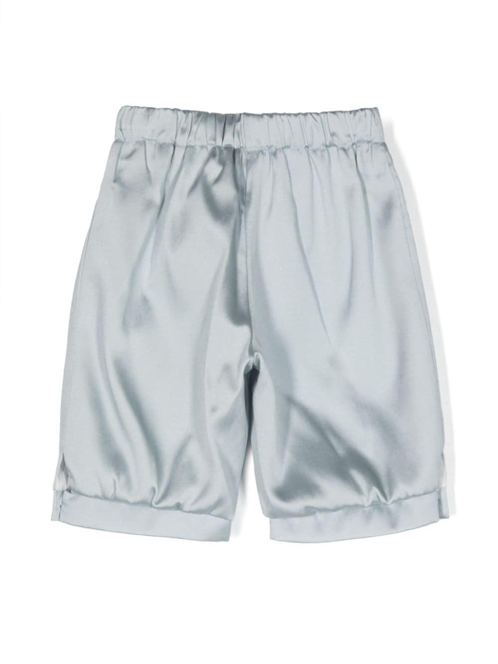 Shorts azzurri neonato CCBR55S66 01 la stupenderia 