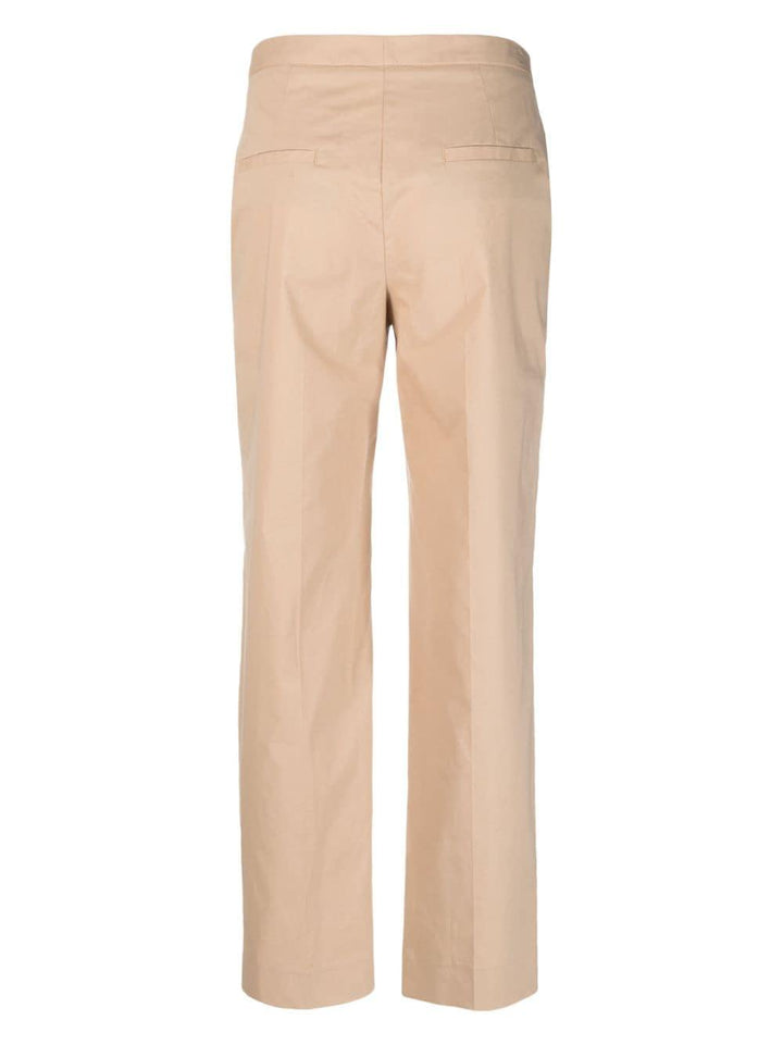 Pantaloni chino marroni donna