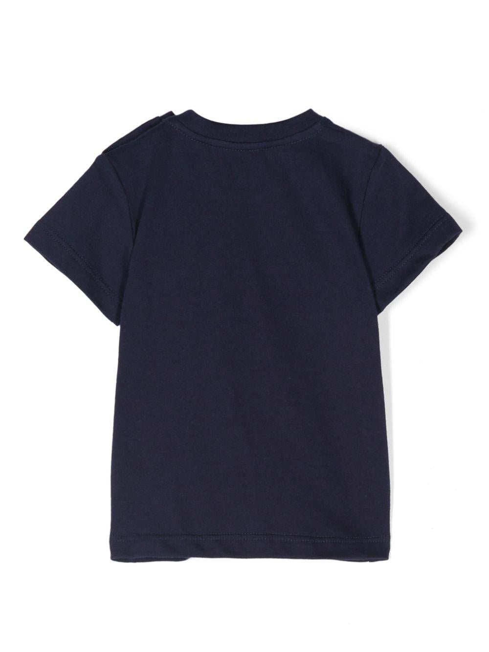 T-shirt blu navy neonato 548034XJGPI 4392 GUCCI KIDS 