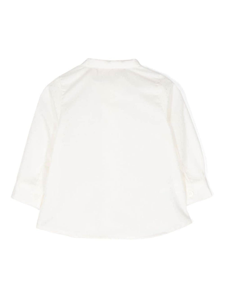 camicia avorio neonato