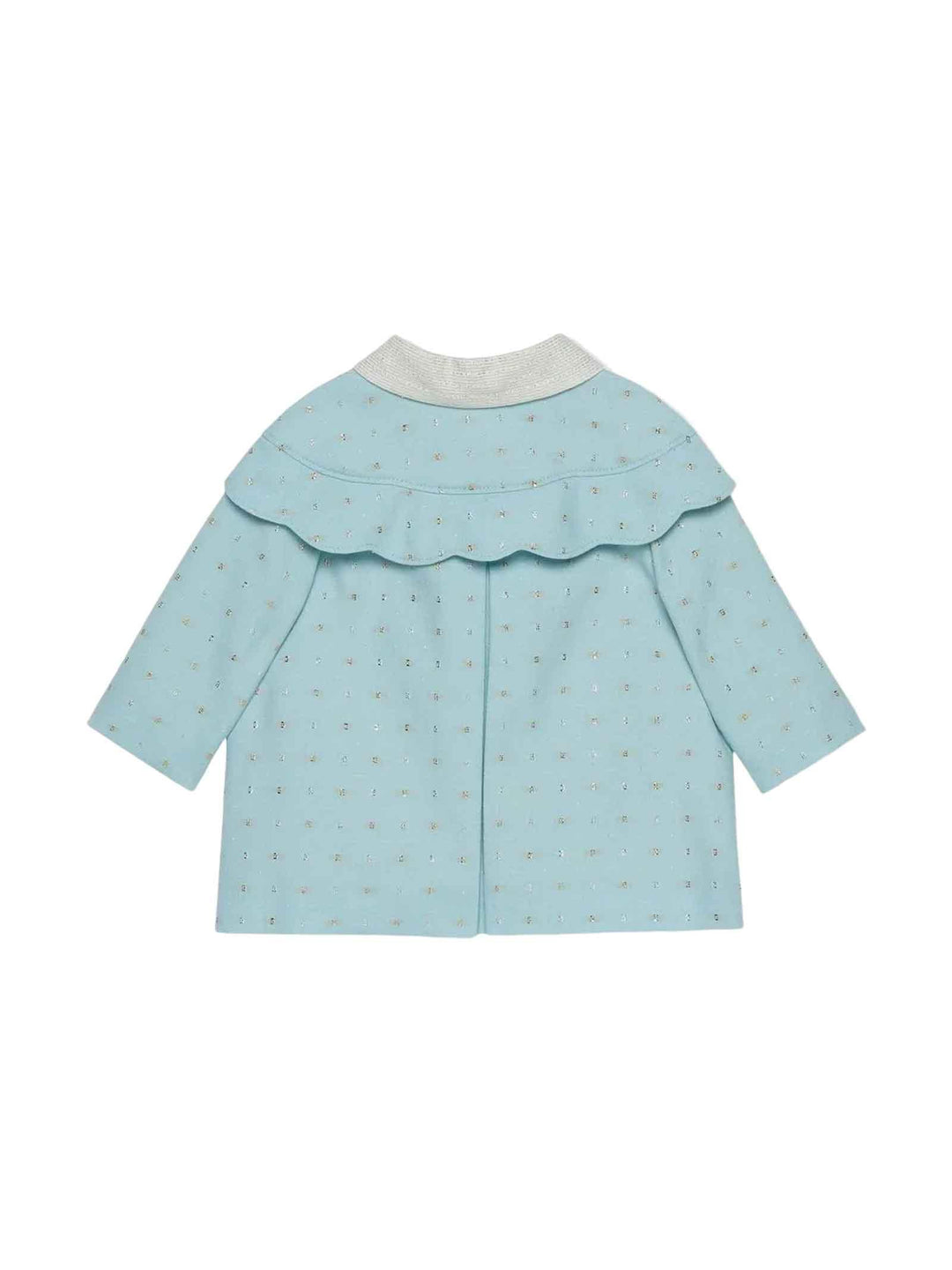 Cappotto azzurro neonata