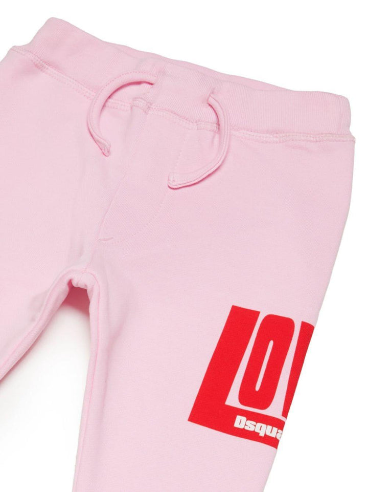 Pantaloni rosa bambina