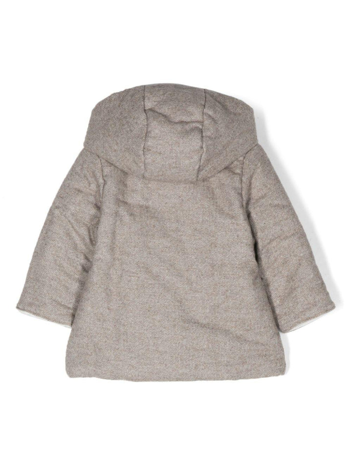 Cappotto beige neonato unisex TX44010 15 TARTINE & CHOCOLAT 