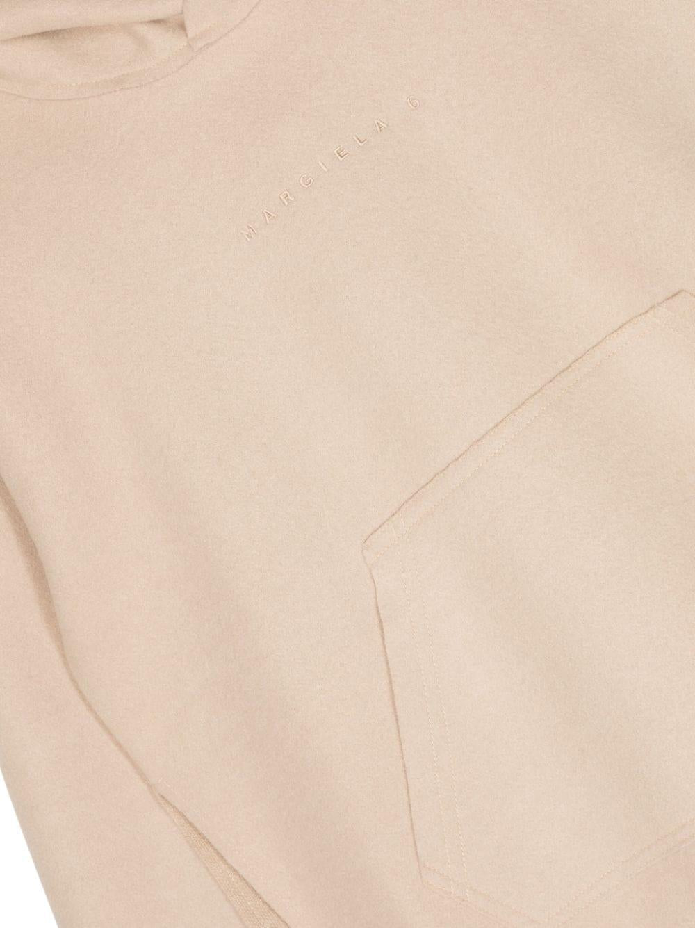 Felpa beige bambino M60434MM00X M6704 MM6 KIDS 