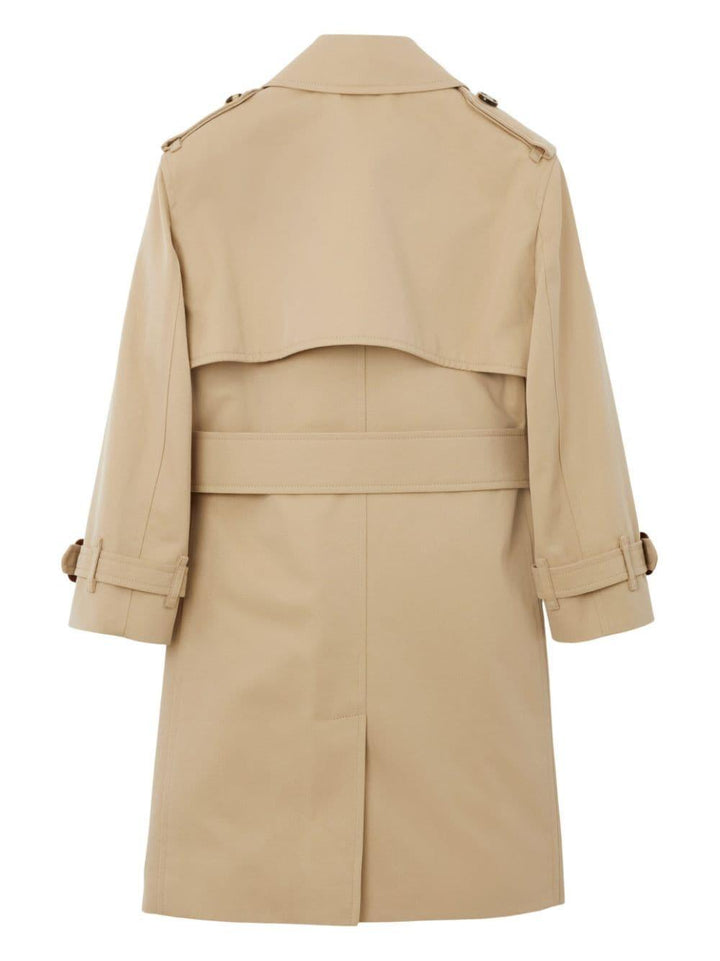Trench beige bambina