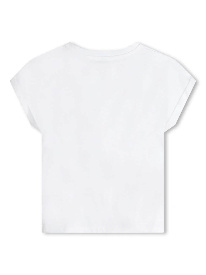 T-shirt bianca bambina