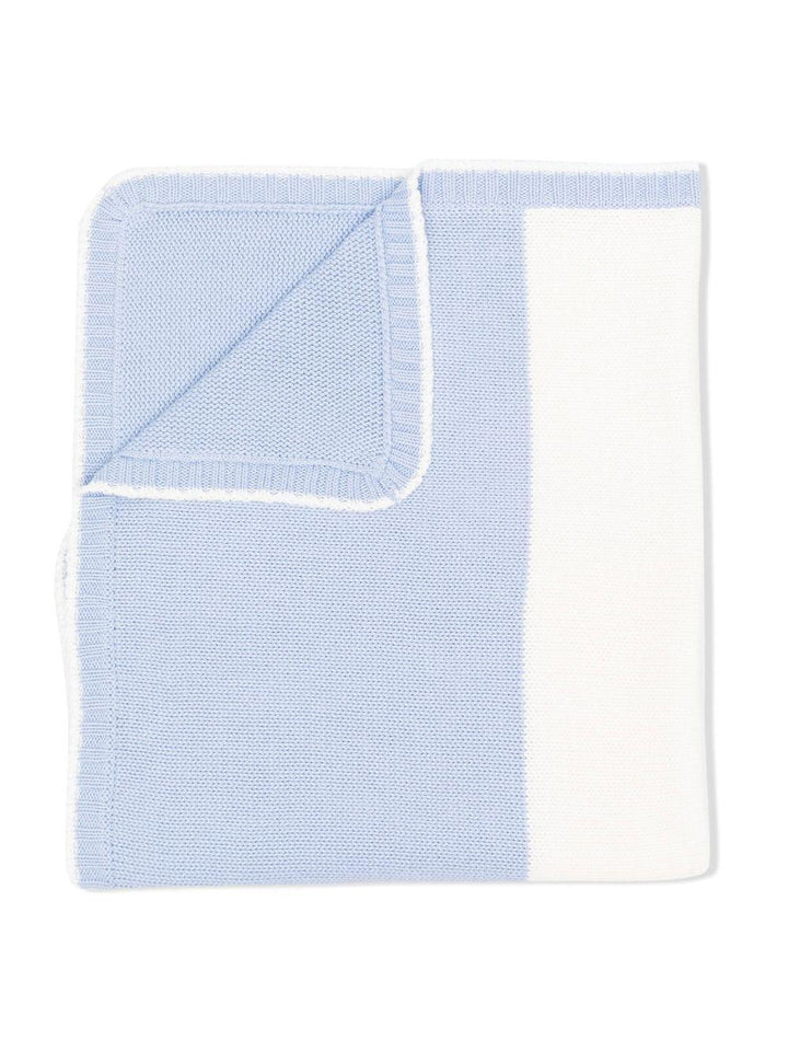 Coperta azzurra neonata