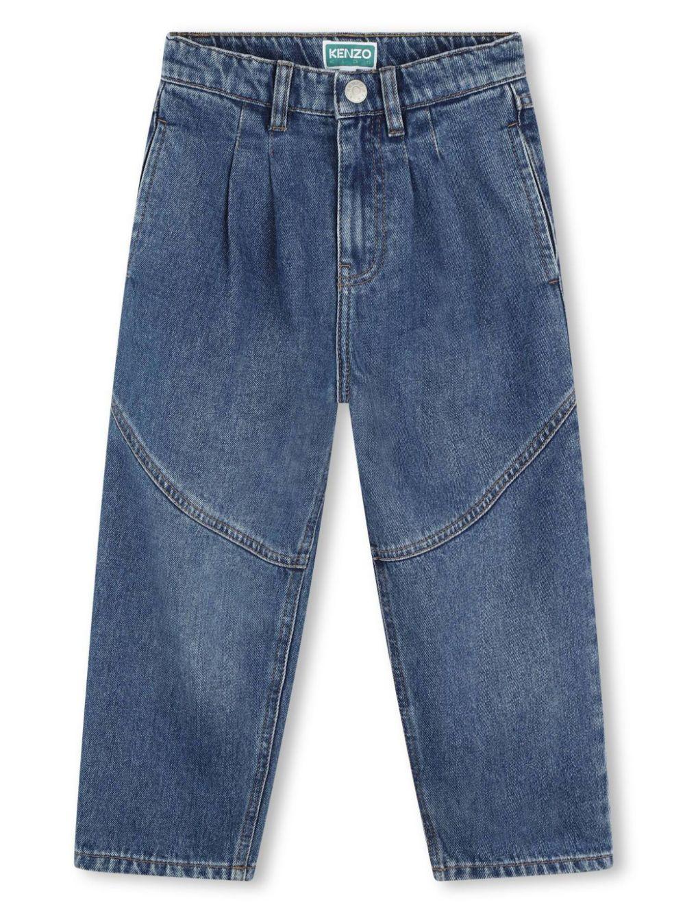 Jeans blu bambina