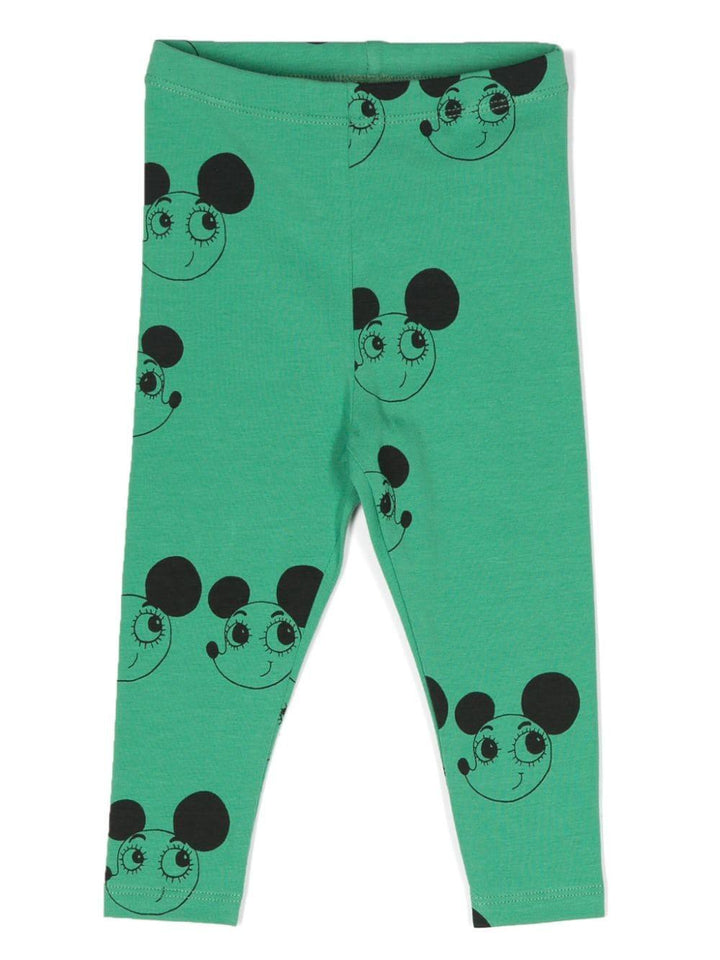 Leggins neonata verde