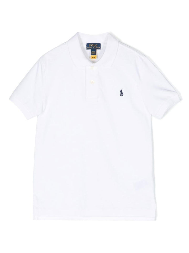 Polo bianca bambino