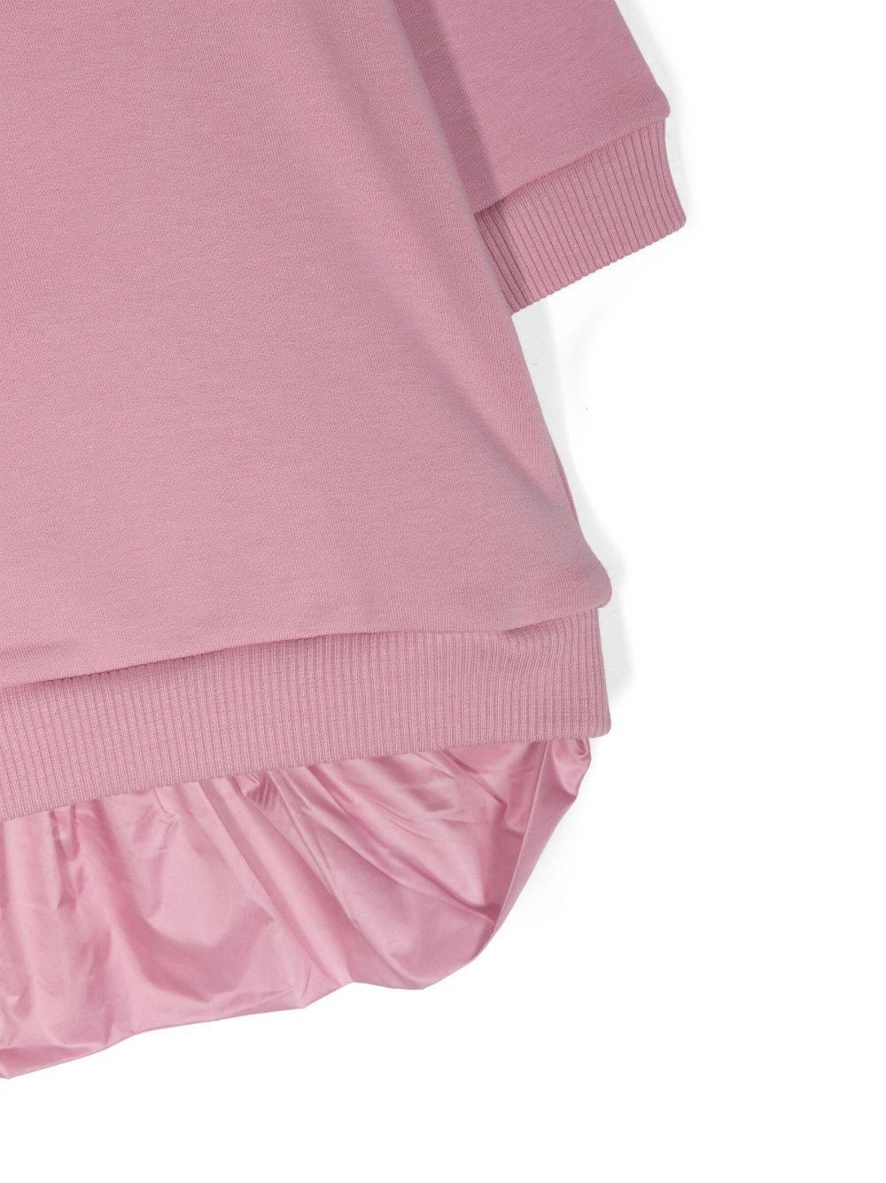 Abito rosa neonata 8I0000689A23 527 Moncler Kids 