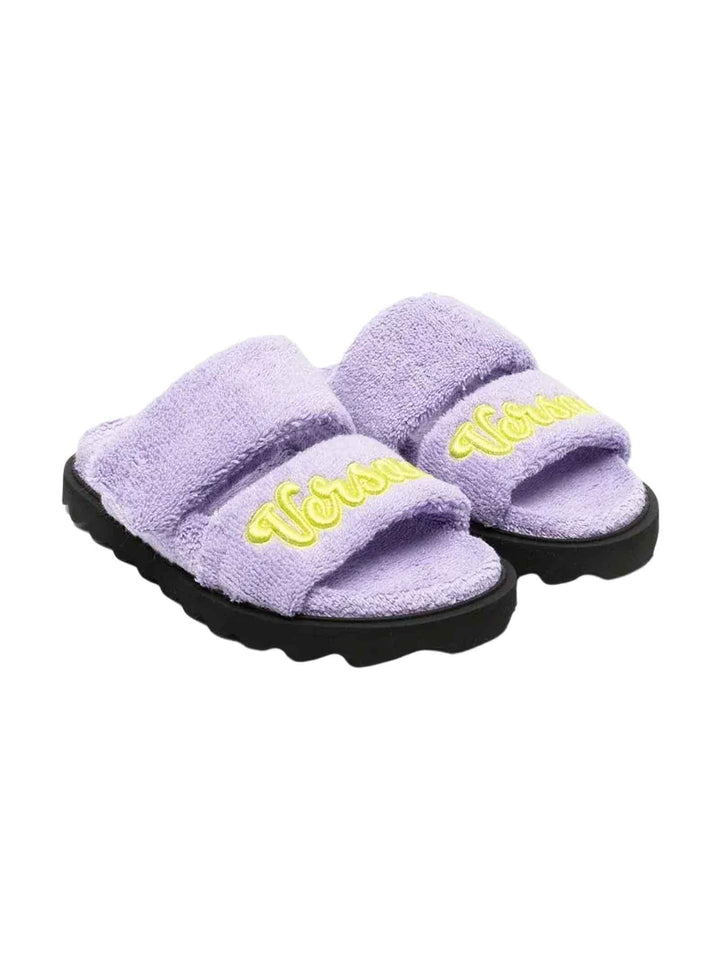 Sandali lilla/lime unisex 10079461A06111 2L710 VERSACE 