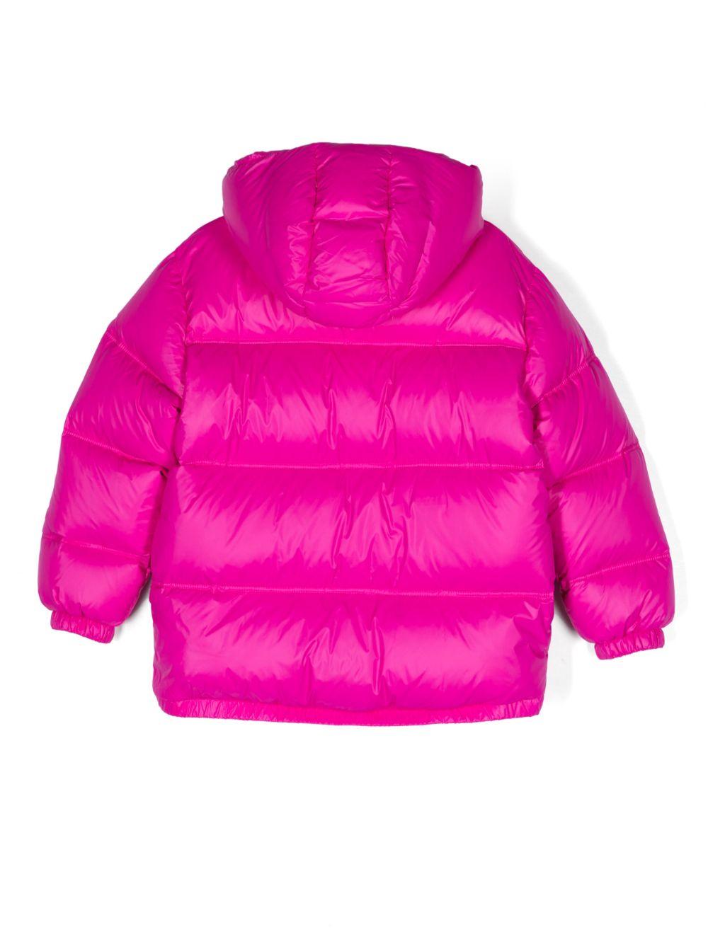 Piumino fucsia bambina 10113661A07199 2P470 VERSACE 