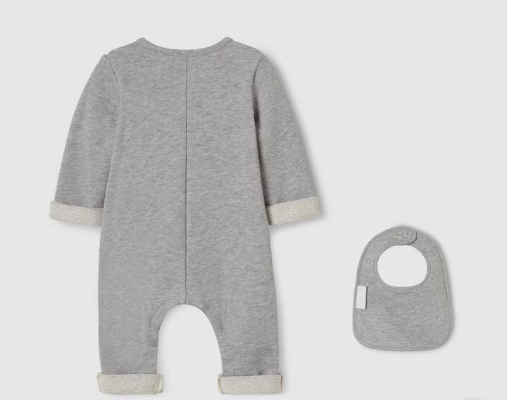 set tutina grigio neonato 828842XJHES 1183 GUCCI KIDS 