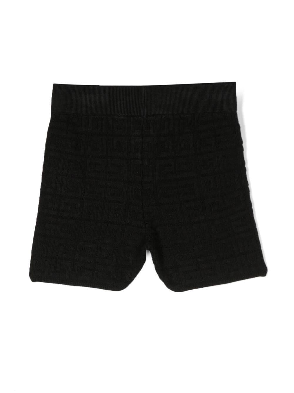 Shorts neri bambina H14198 09B Givenchy Kids 