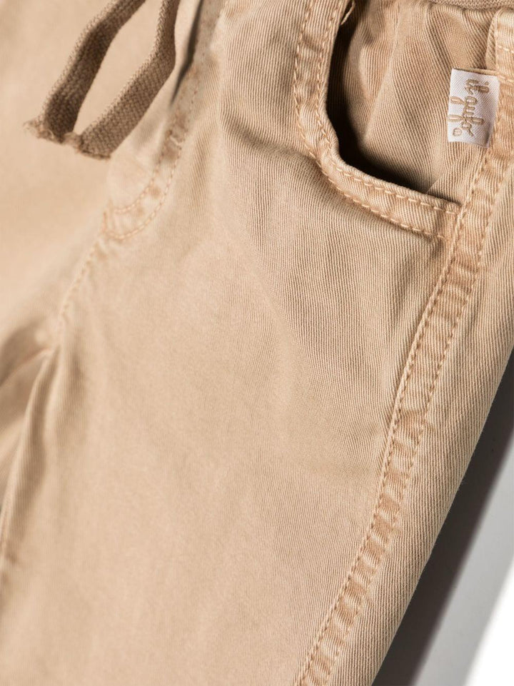 Pantaloni marroni neonato
