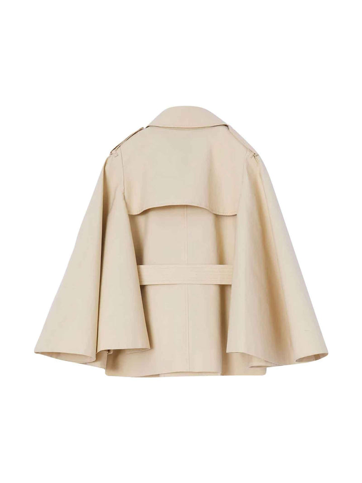 Trench beige bambina