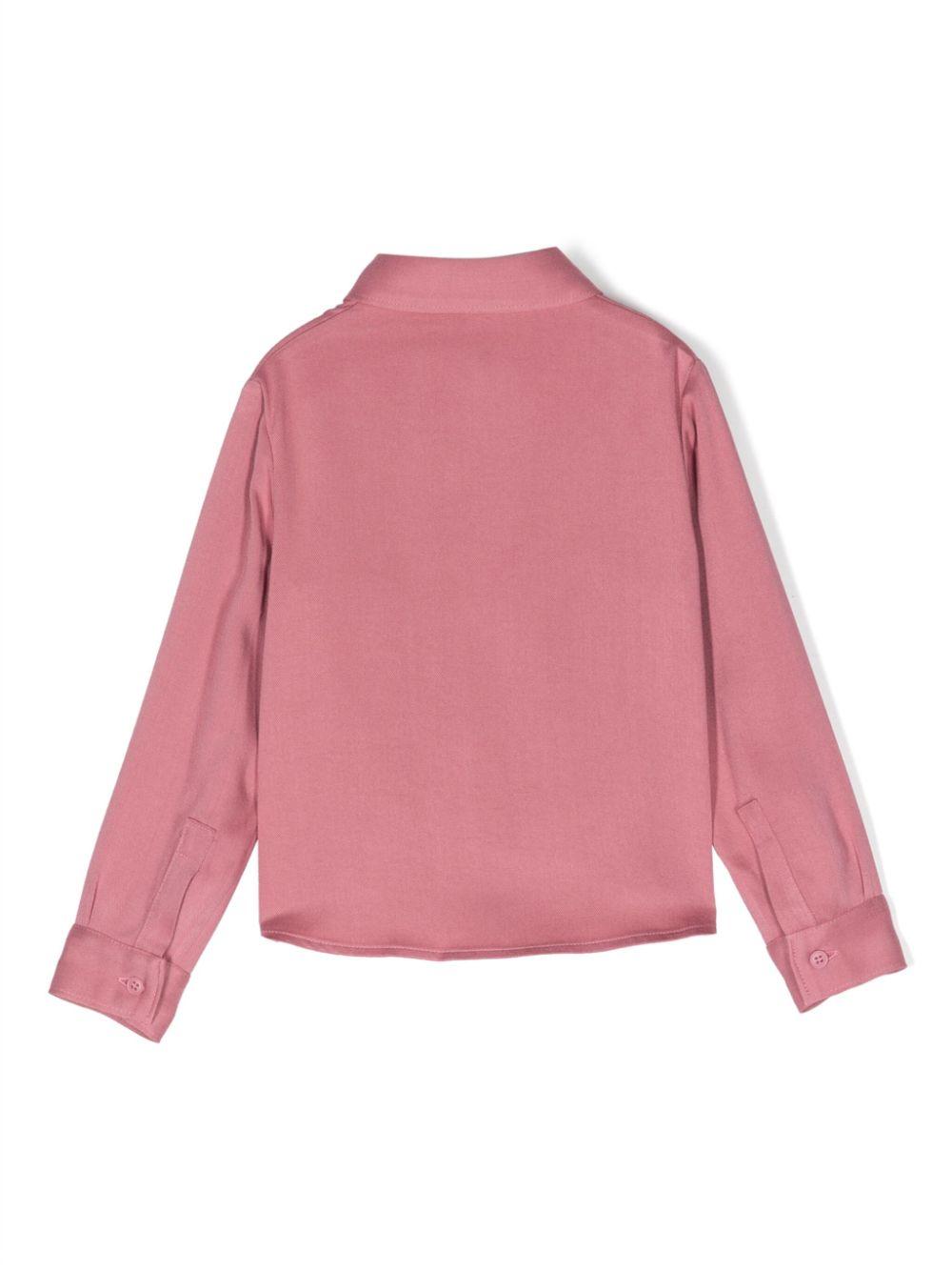Camicia rosa bambina