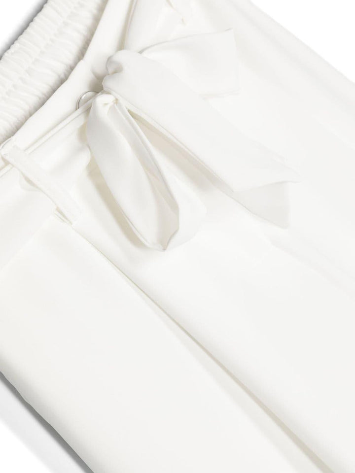 Pantaloni bianchi bambina