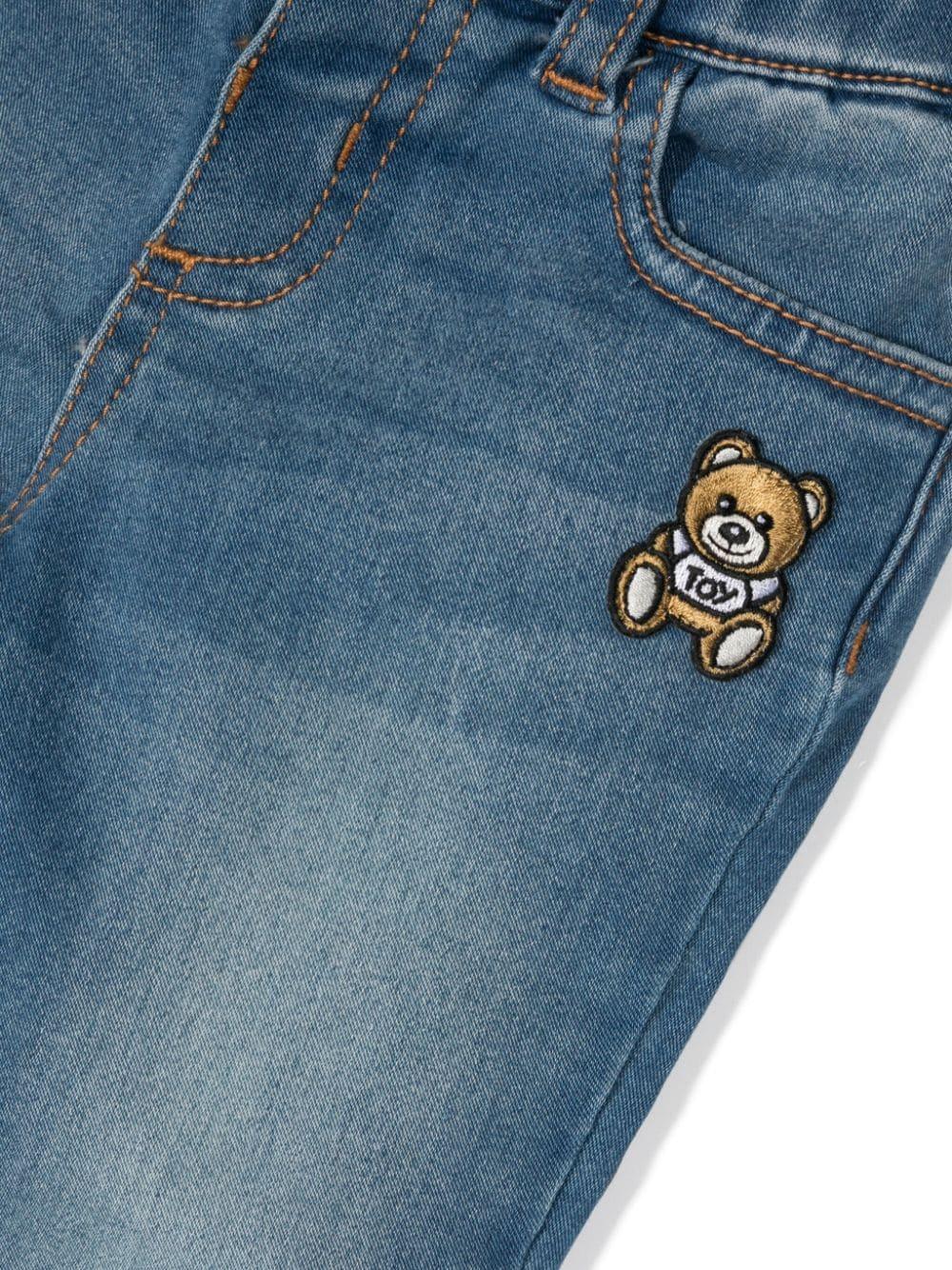 Jeans indaco neonato