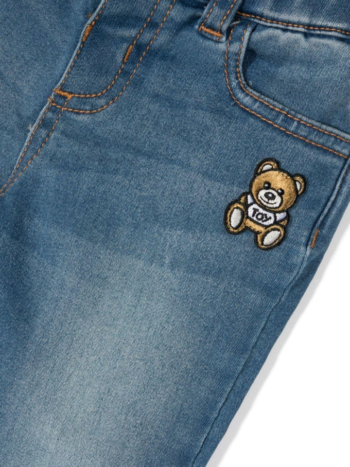 Jeans indaco neonato