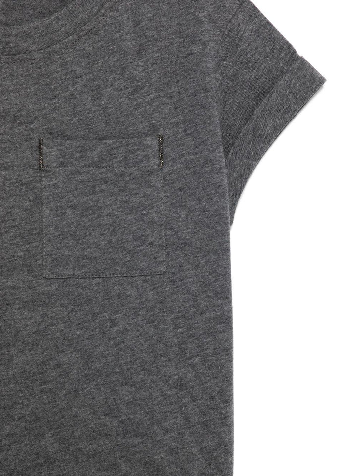 t-shirt grigia bambina